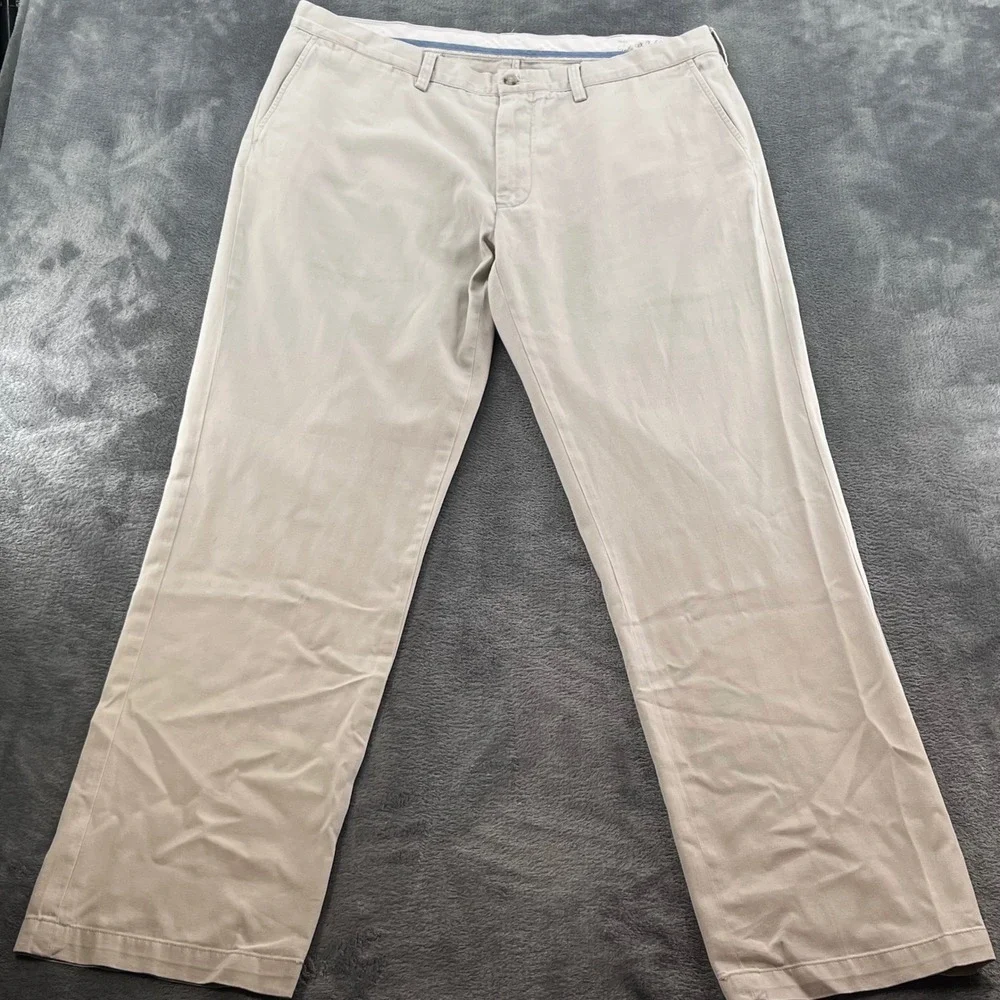 Polo Ralph Lauren Classic Fit Khaki Chino Pants Men 38x32 Tan Straight Leg Cottn